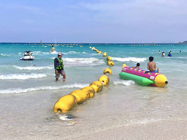 “หาดตาแหวน”ชายหาดสุดคึกคักในเกาะล้าน