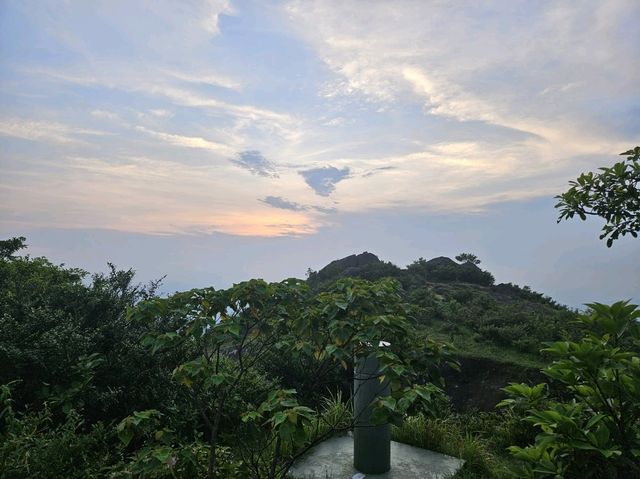 全港最高的大帽山睇日落