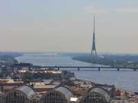 Riga from Above: A Stunning 360-Degree Cityscape
