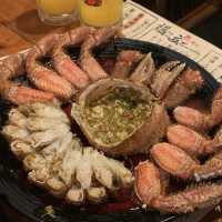 신바시의 맛집, 게지옥에서 신선한 게 요리를 만나다! 🦀✨