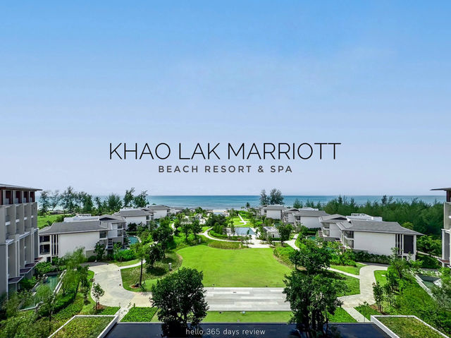เปิดใหม่ต้องไปก่อน Khaolak Marriott Beach Resort