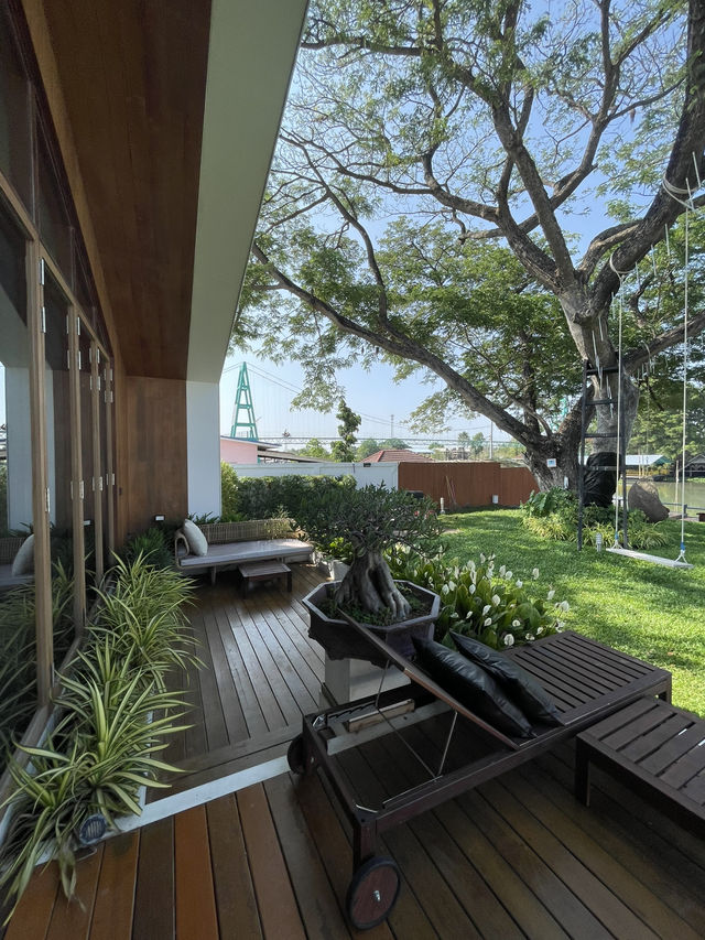 Nutnicha river house ที่พักริมน้ำในนครปฐม