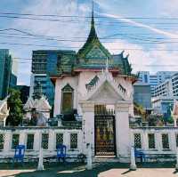 泰國曼谷著名歷史古跡皇家寺廟景點Wat Amarinthraram Worawihan，適合打卡拍照📸冥想