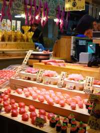 【京都】食の宝庫「錦市場」で食べ歩き🐙