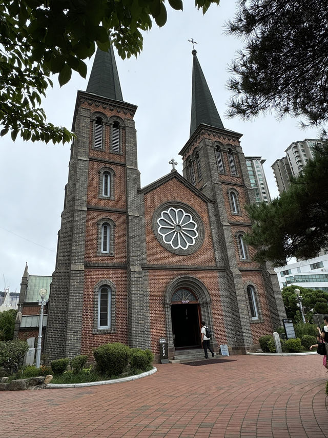 【大邱旅行】桂山聖堂を眺める事が出来る大邱で１番有名なカフェ