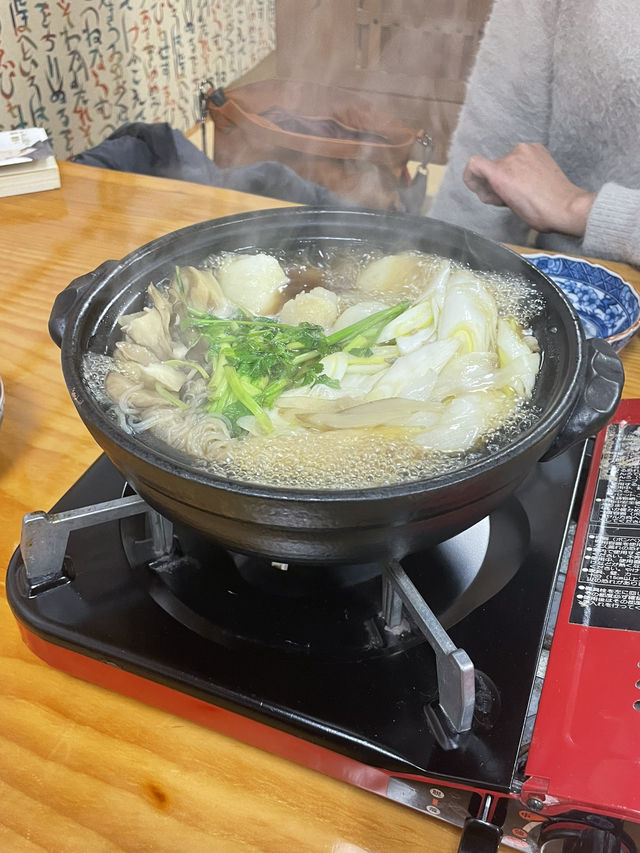【秋田大館グルメ】きりたんぽ鍋