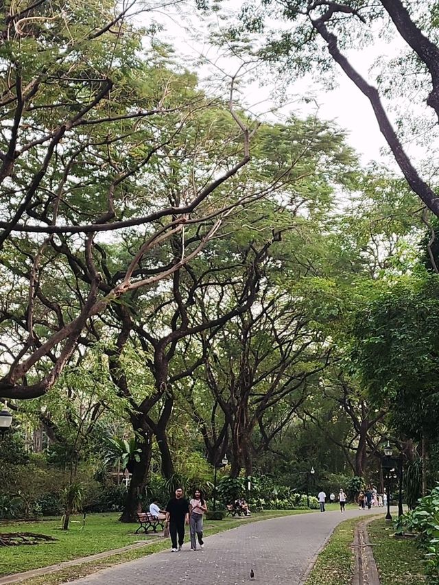 เดินเล่น ถ่ายรูป เดท ในบรรยากาศธรรมชาติกลางกรุง