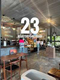 หอมกรุ่นกาแฟที่ 23 Roasters Cafe กระบี่