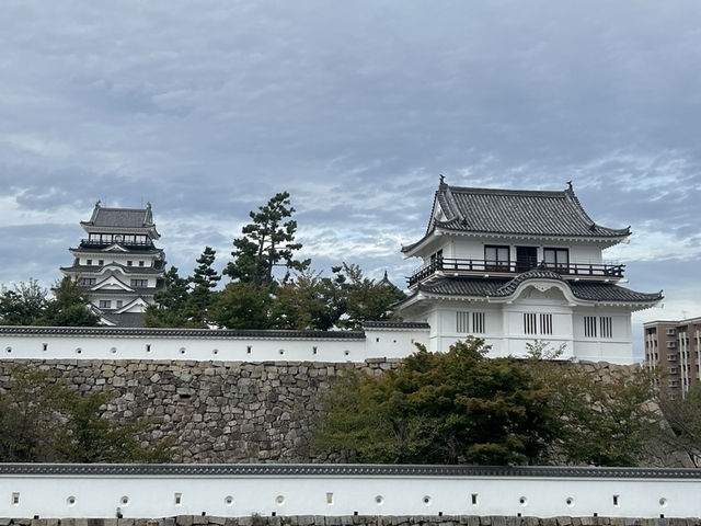 新幹線から見える名城！福山のシンボル🏯