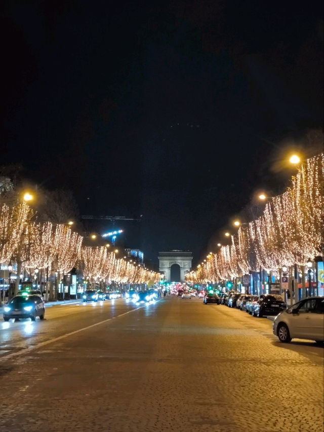 Triumphant views: Arc de Triomphe