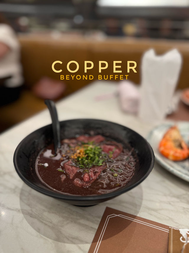 Copper Beyond Buffet มากกว่าคำว่าบุพเฟต์