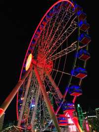 A Night of Lights: HK Observation Wheel & Victoria Peak