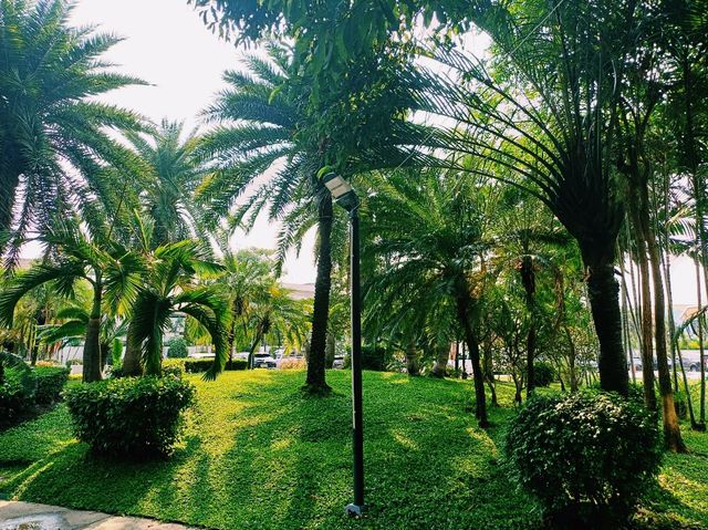 泰國曼谷著名地標高塔建築公園景點：Samut Prakan Learning Park And Tower，免費參觀，適合親子遊，適合打卡拍照📸