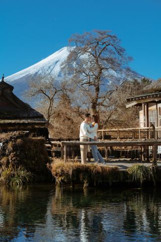 12月忍野八海村與忠塔富士山之旅回顧