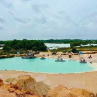 Desert Dreams & Azure Reflections: Blue Lake Bintan 🇮🇩 