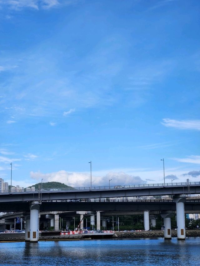 광안리에서 민락수변공원산책길따라 센텀까지 걷기코스 강추✨️