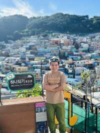 A Colorful Hillside Village