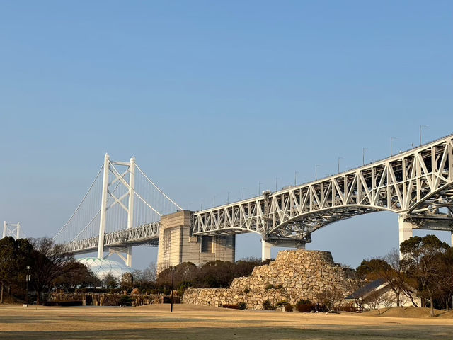 🇯🇵【香川県】開放感あふれる瀬戸大橋記念公園🛝🏝️