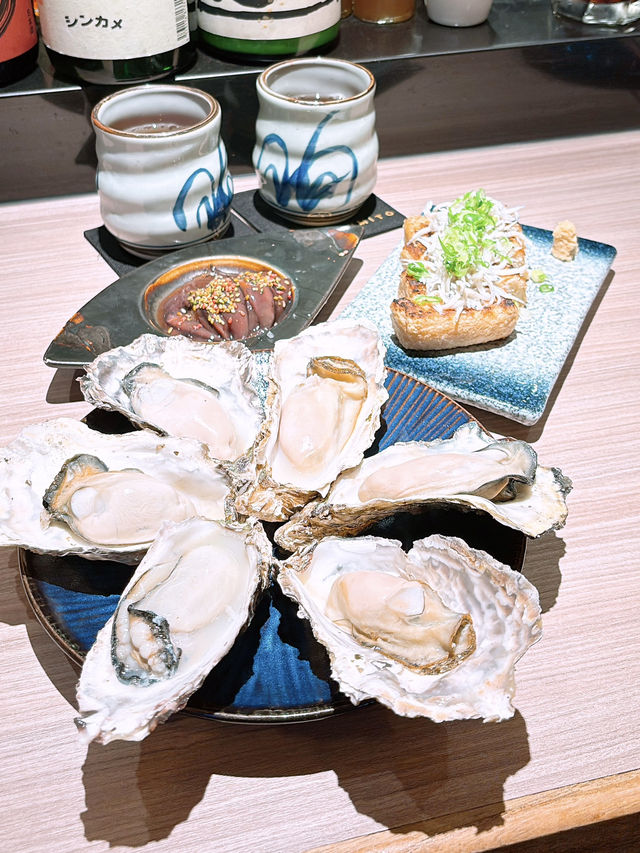 平日嚟都坐爆場‼️就係為咗食高質廣島生蠔🤩