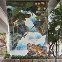海盛花園：有線節目取景地 + 壁畫打卡位