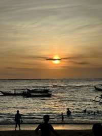 Enchanting sunset in Bali