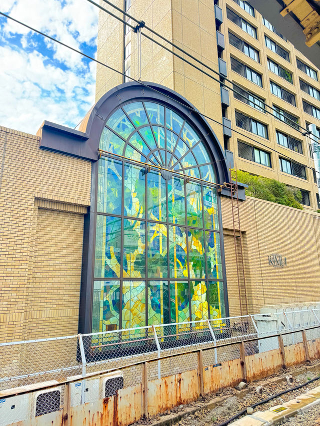 【東京🗼レトロ建築巡り】📍飯田橋ラムラの美しいステンドグラス