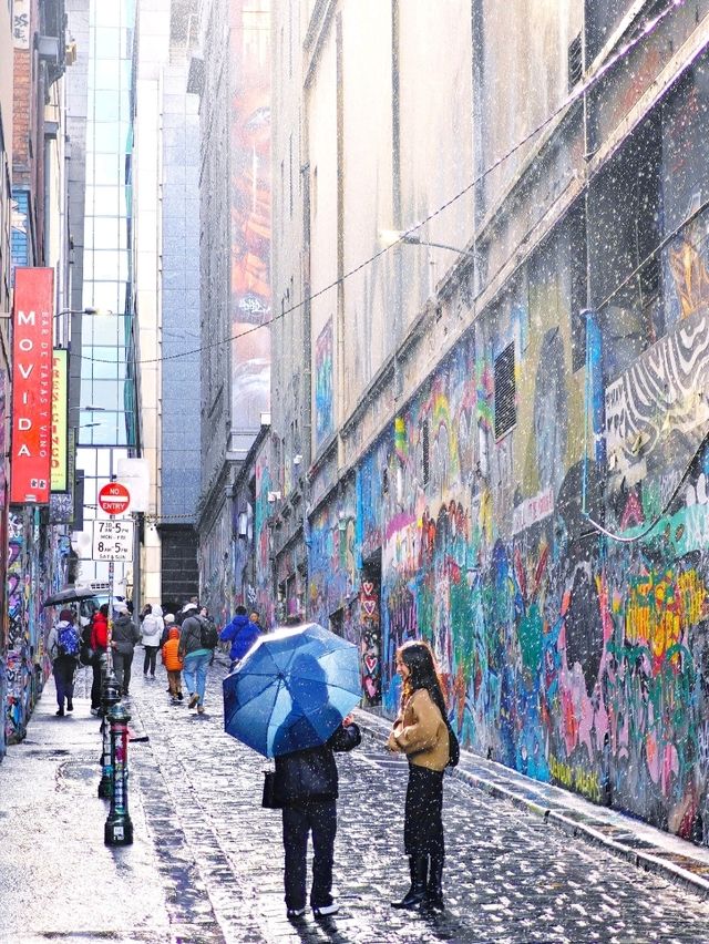 Vibrant Graffiti Art Lane 