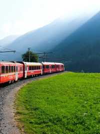 【アルプスを貫く絶景列車】グレッシャー・エクスプレスで贅沢な時間旅行🚞❄️