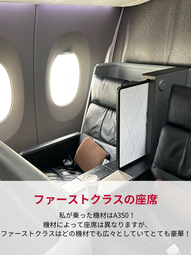 JAL国内線ファーストクラス✈️✨