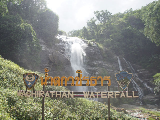 🌿 Refreshing Pause at Wachirathan Waterfall, Doi Inthanon