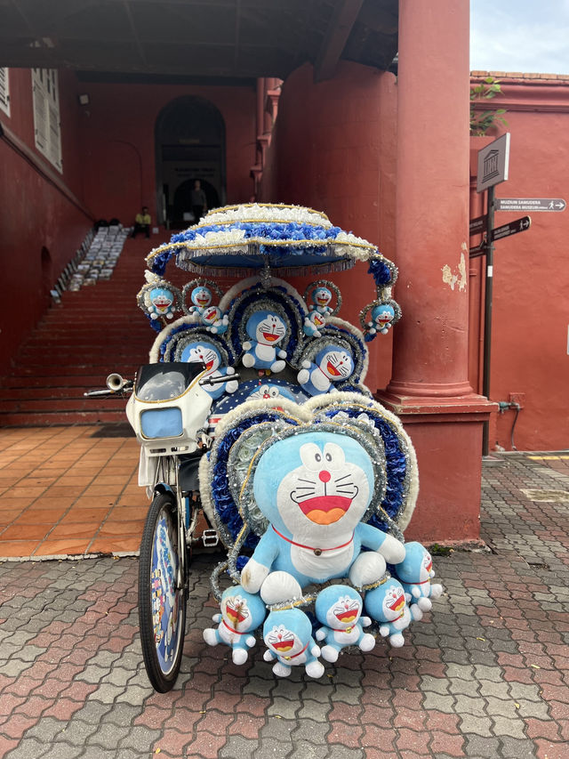 【マラッカ🇲🇾】赤に染まる街❤️