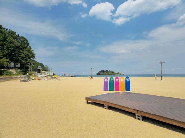 여름여행 한국 최북단의 고성 화진포 해수욕장