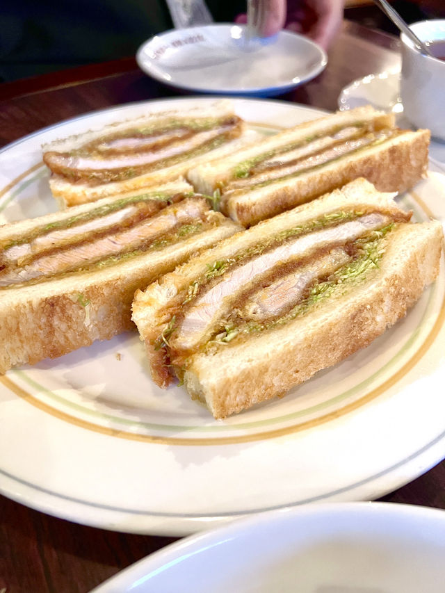 ［東京淺草食記］Ginza Brazil-炸豬排三明治🥪在地人早餐🍳
