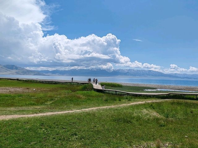 Lake Sayram: Twin Mirrors of Sky and Water