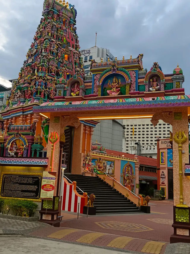 Mariamman’s Sanctuary Beneath the Skyline