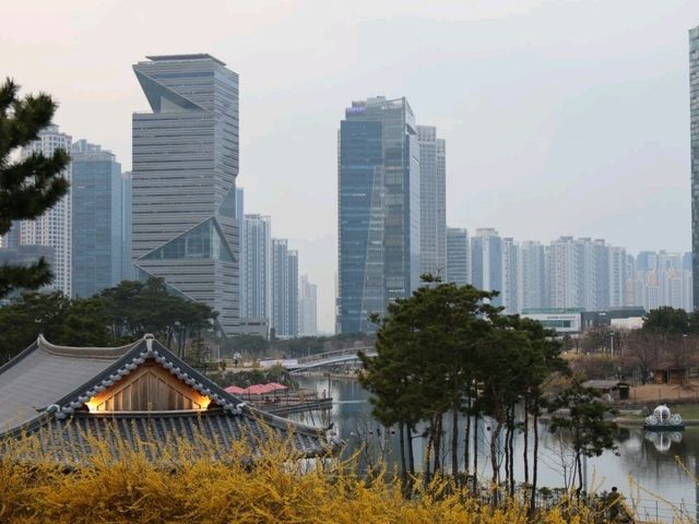 인천 송도 센트럴파크 공원 