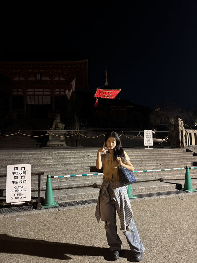사람 많은 교토 핫플 여행지 니넨자카, 산넨자카, 기요미즈데라의 밤