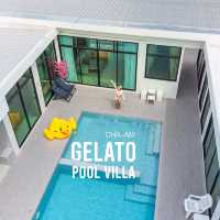"Gelato Pool Villa" ที่พักสวย สะอาด ใกล้หาดชะอำ