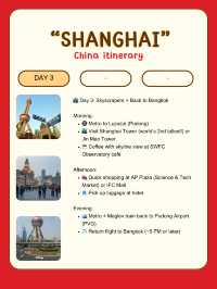 A trip to Shanghai! 🇨🇳