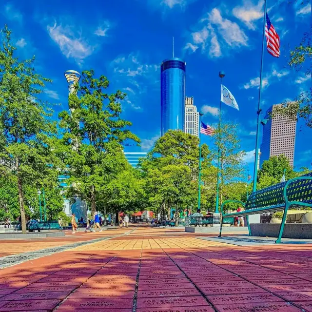 Casual Stroll Through Centennial Olympic Park