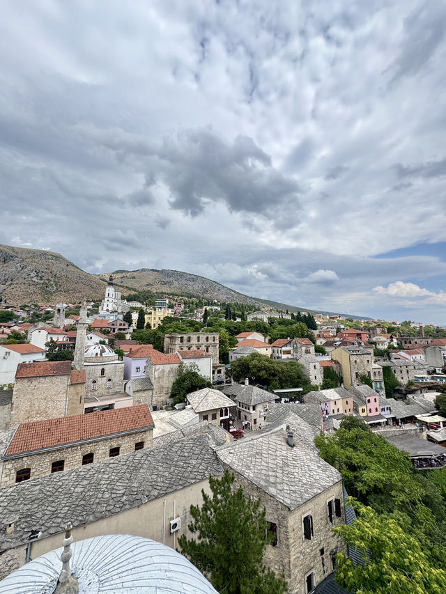 THIS MOSQUE MINARET OFFERS THE BEST PANORAMA IN MOSTAR