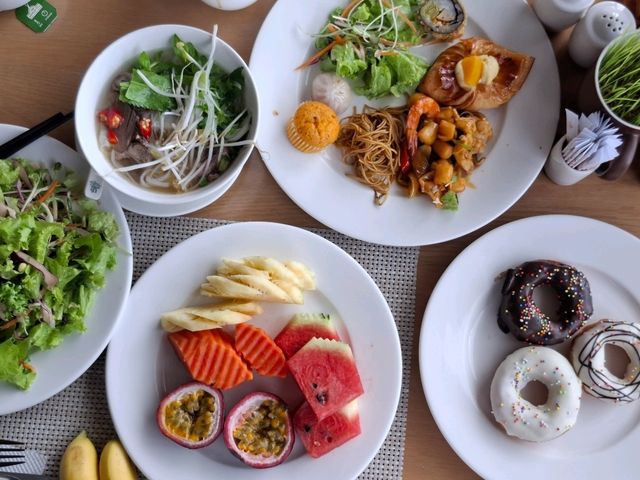 入住 Seashells Phu Quoc Hotel & Spa，不可錯過的就是豐盛的早餐饗宴