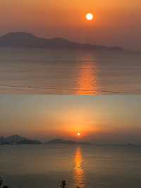 🌅 거제도에서 맞이한 황금빛 일출과 싱싱한 물회