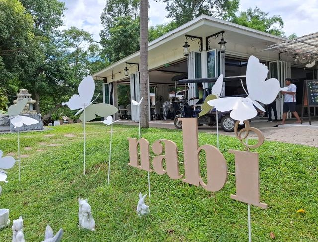 nabi cafe คาเฟ่ผีเสื้อในแก่งกระจาน