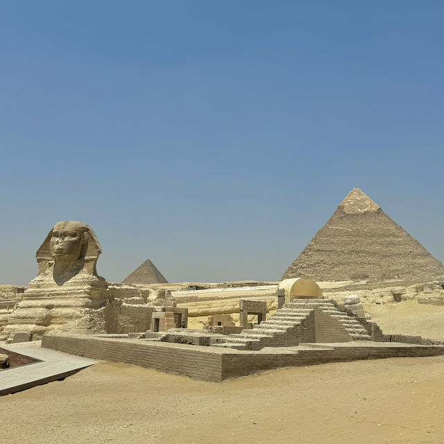🇪🇬ギザのピラミッド群は古代エジプトの神秘！🗿🏜️✨
