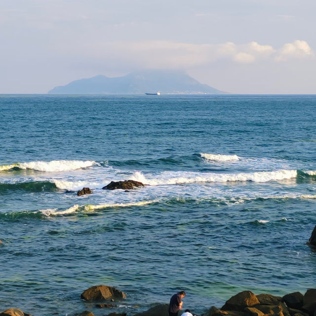 琅歧沙灘~美麗沙灘的日落美景 🌅🏖️