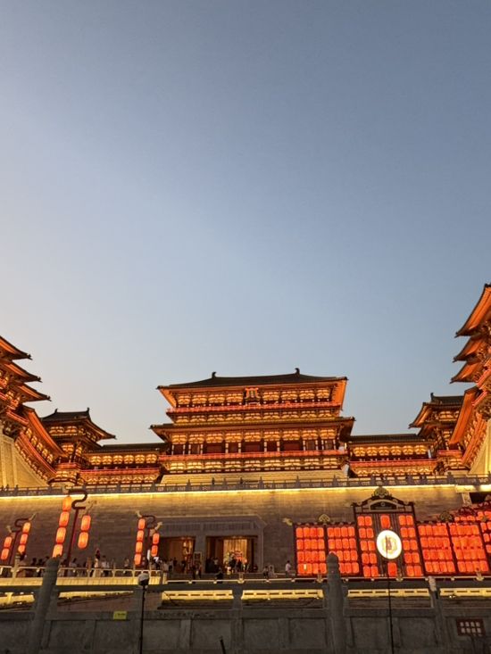 洛陽　応天門と隋唐洛陽故城