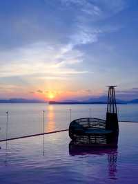 親子感受愛琴海灘風情