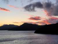 Journey from North to South Island of New Zealand by ferry