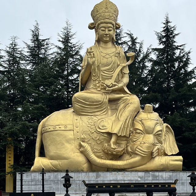✨ Famen Temple – The Golden Path of Faith ✨